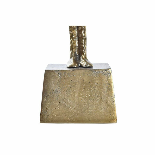 Beistelltisch DKD Home Decor Kristall Gold Aluminium 46 x 46 x 57 cm