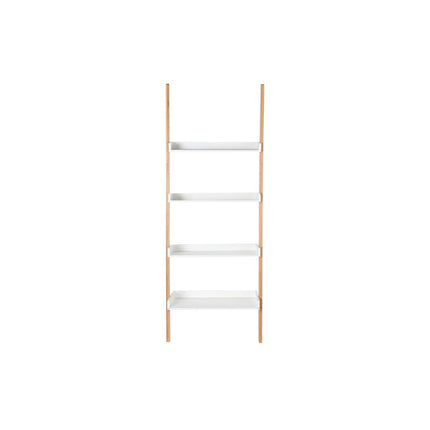 Regal DKD Home Decor 57 x 30 x 152 cm natürlich Weiß Bambus Holz MDF