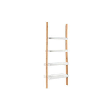 Regal DKD Home Decor 57 x 30 x 152 cm natürlich Weiß Bambus Holz MDF