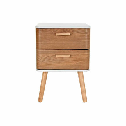 Nachttisch DKD Home Decor MDF Bambus (40 x 40 x 57,5 cm)