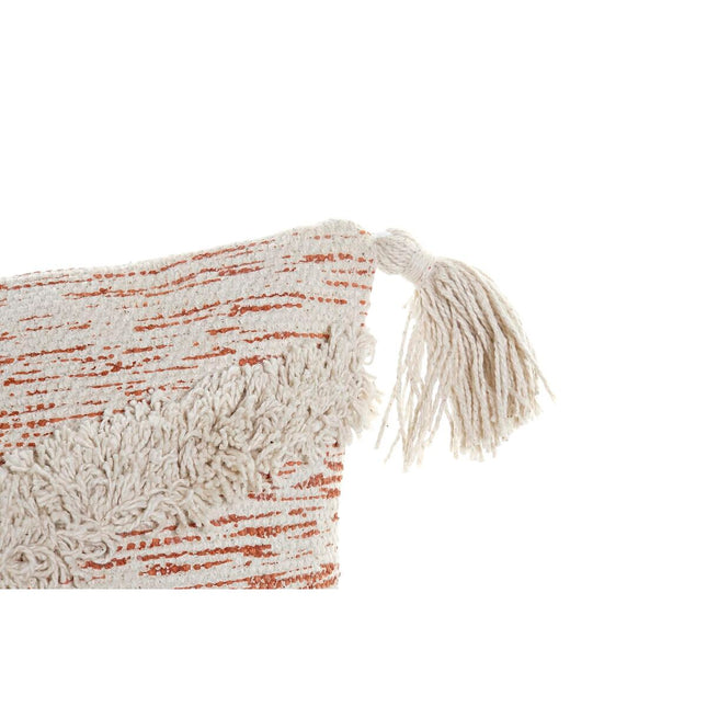 Kissen DKD Home Decor 60 x 10 x 30 cm Beige Orange Randbereich