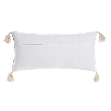 Kissen DKD Home Decor 60 x 10 x 30 cm Beige Bunt Blomster