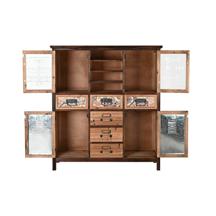Displayständer DKD Home Decor 96 x 32 x 110,5 cm Tanne Metall