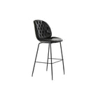 Hocker DKD Home Decor Metall Dunkelgrau PU PP (50 x 53 x 114 cm)