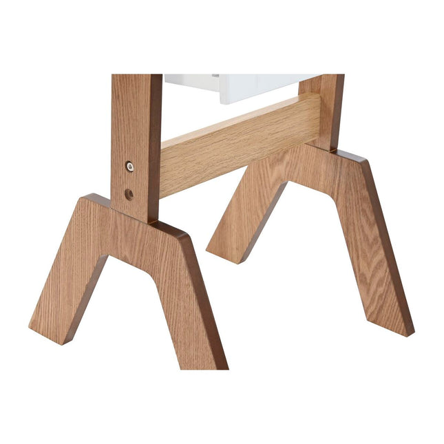Schmuckständer DKD Home Decor Spiegel Samt MDF Traditionell (35,7 x 35,8 x 154 cm)
