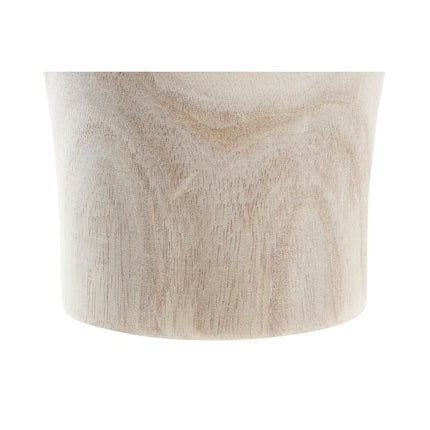 Vase DKD Home Decor 15 x 15 x 24 cm natürlich Braun