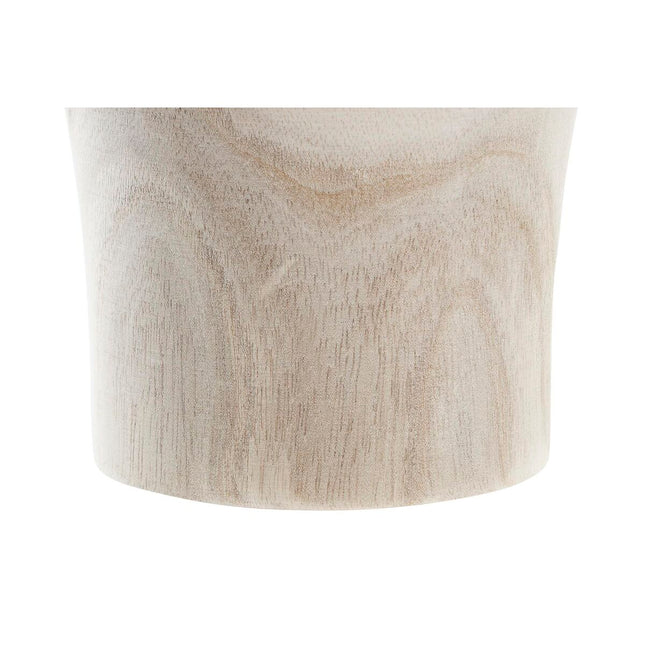 Vase DKD Home Decor 15 x 15 x 24 cm natürlich Braun
