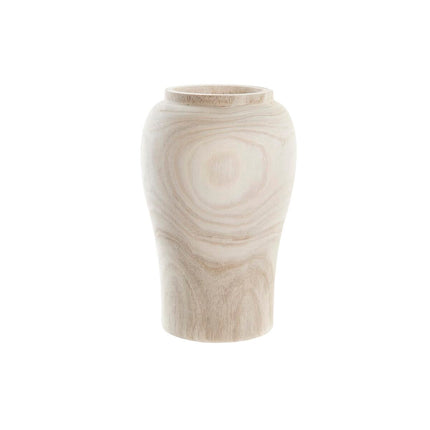 Vase DKD Home Decor 15 x 15 x 24 cm natürlich Braun