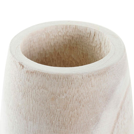 Vase DKD Home Decor natürlich Braun 13 x 13 x 25 cm