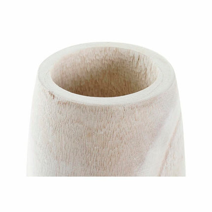 Vase DKD Home Decor natürlich Braun 13 x 13 x 25 cm