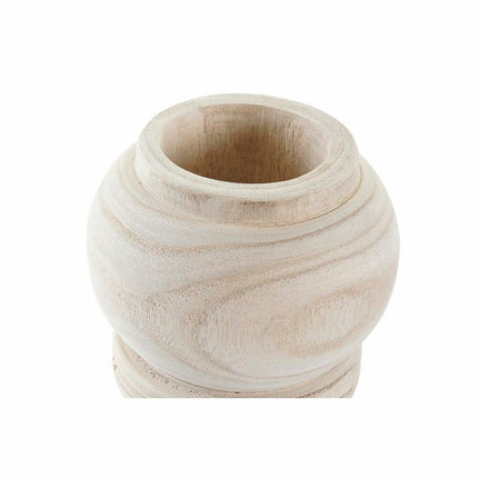 Vase DKD Home Decor natürlich Braun 12 x 12 x 26 cm