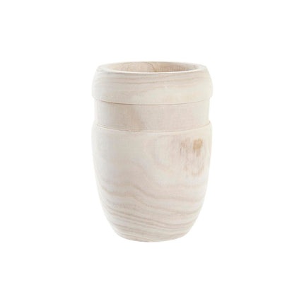 Blumentopf DKD Home Decor natürlich Braun 15 x 15 x 20 cm Boho