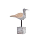 Deko-Figur DKD Home Decor 23 x 9 x 26,7 cm natürlich Grau Fugl Mediterraner