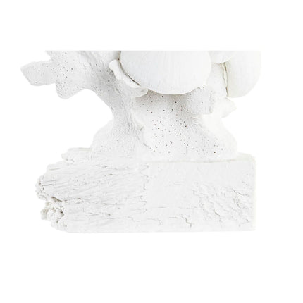 Deko-Figur DKD Home Decor Weiß Koralle Mediterraner 28,5 x 16,5 x 42,4 cm