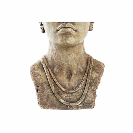 Blumentopf DKD Home Decor Grau Kolonial Afrikanerin (26 x 25 x 47 cm)