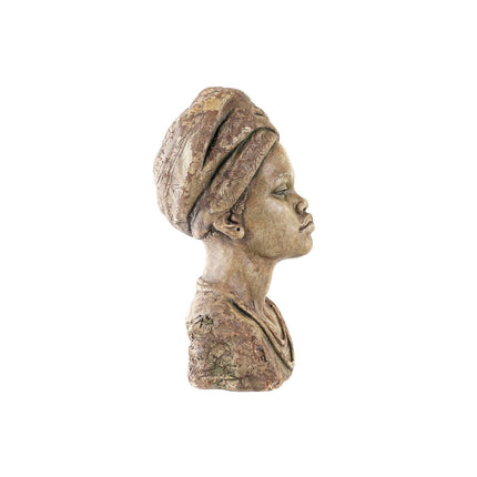 Blumentopf DKD Home Decor Grau Kolonial Afrikanerin (26 x 25 x 47 cm)