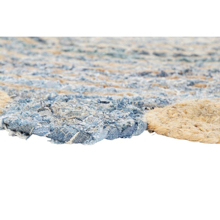 Teppich DKD Home Decor Blau Bunt Indianer (160 x 160 x 1 cm)
