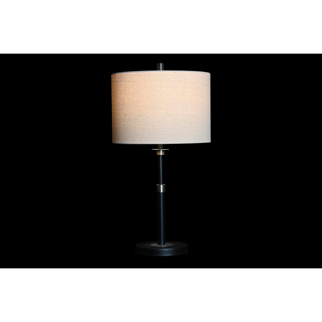 Tischlampe DKD Home Decor 33 x 33 x 67 cm Schwarz Beige Metall 220 V 50 W