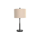 Tischlampe DKD Home Decor 33 x 33 x 67 cm Schwarz Beige Metall 220 V 50 W