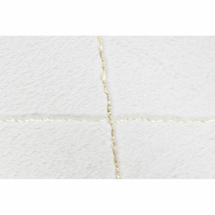 Teppich DKD Home Decor Weiß Moderne (120 x 180 x 2,2 cm)