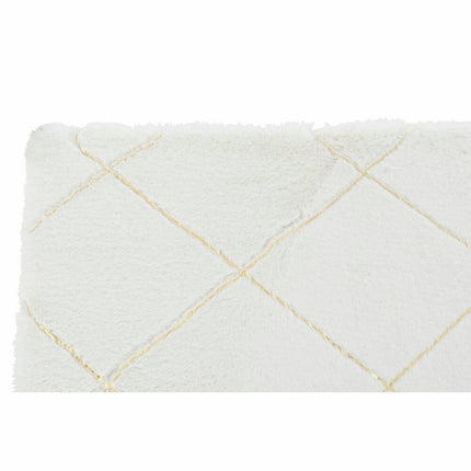 Teppich DKD Home Decor Weiß Moderne (180 x 230 x 2,2 cm)