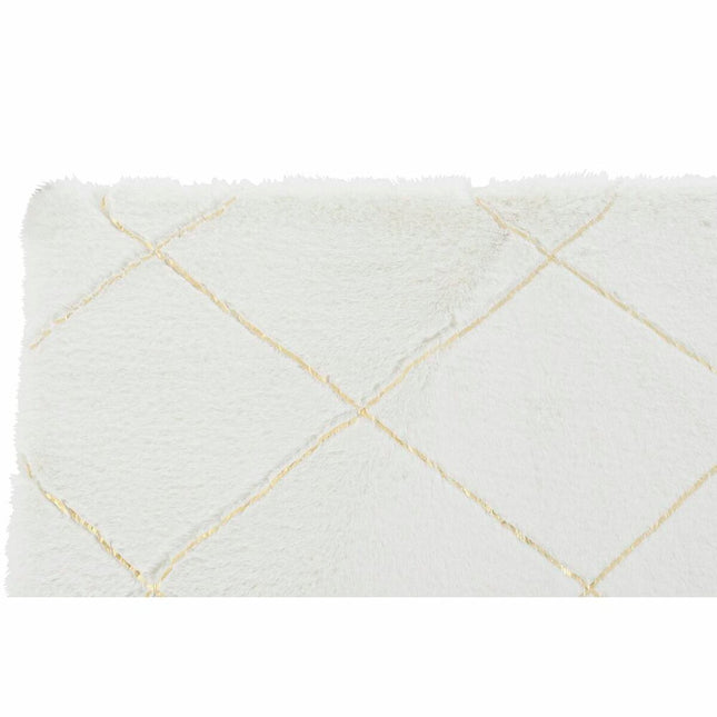 Teppich DKD Home Decor 1000 gsm Rhombusse Polyester (200 x 290 x 2,2 cm)