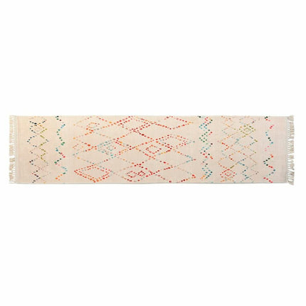 Teppich DKD Home Decor 60 x 240 x 0,7 cm Polyester Bunt Rhombusse