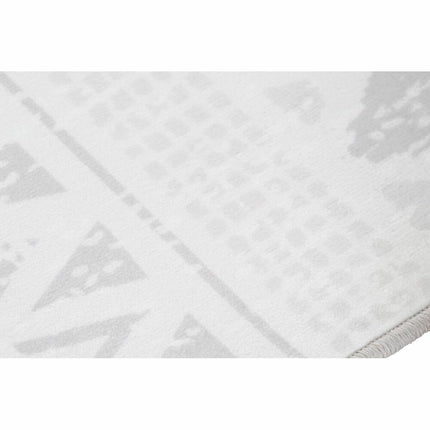 Teppich DKD Home Decor Grau Weiß Ikat (120 x 180 x 0,4 cm)