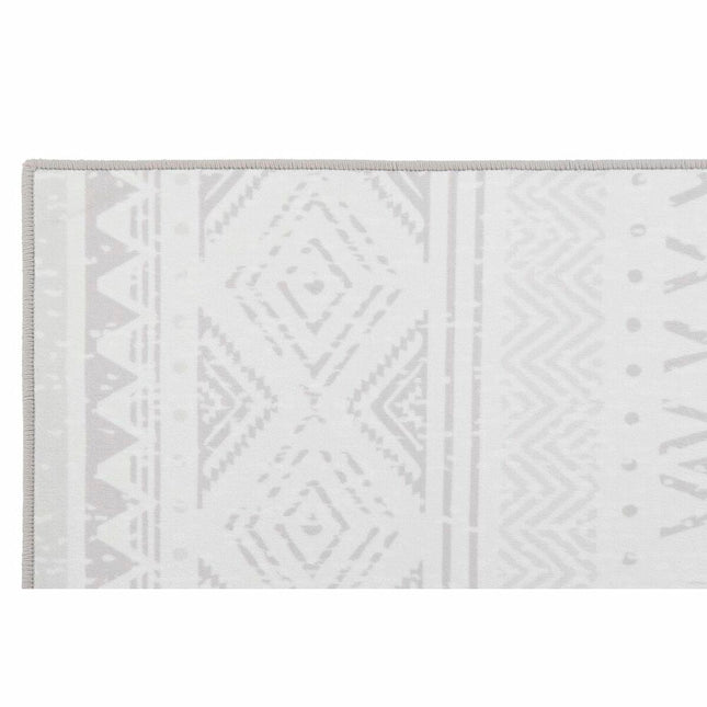 Teppich DKD Home Decor Beige Weiß Ikat (200 x 290 x 0,4 cm)