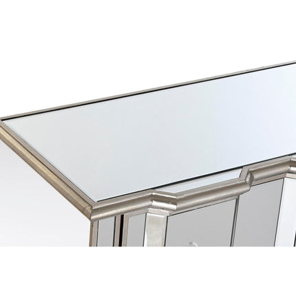 Schubladenschrank DKD Home Decor Spiegel Silberfarben MDF (103 x 40 x 92 cm)