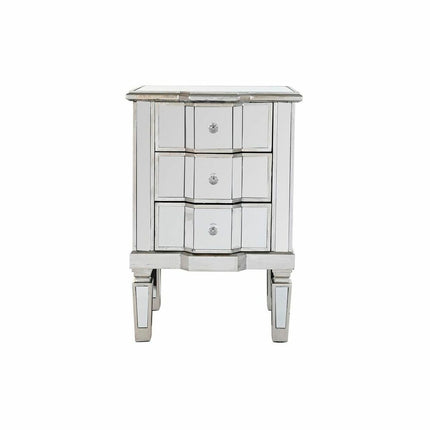 Nachttisch DKD Home Decor Spiegel MDF (47,5 x 35,5 x 72 cm)