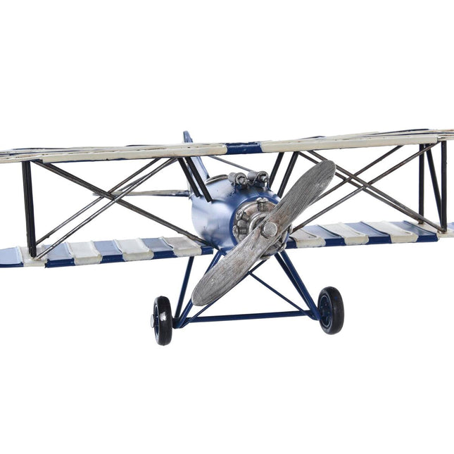 Deko-Figur DKD Home Decor 32 x 27 x 11,5 cm Vintage Flugzeug (2 Stück)