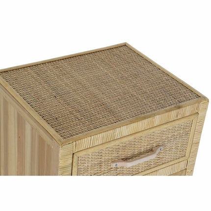 Nachttisch DKD Home Decor 42 x 35 x 80 cm natürlich Braun