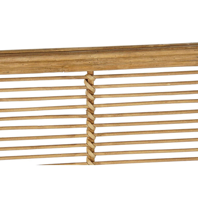 Kopfende des Betts DKD Home Decor natürlich Braun Rattan (160 x 4 x 80 cm)