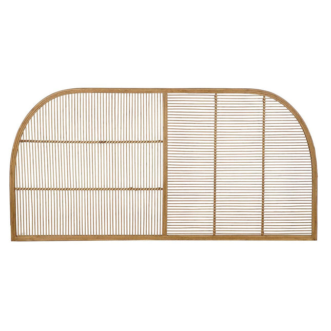 Kopfende des Betts DKD Home Decor natürlich Braun Rattan (160 x 4 x 80 cm)
