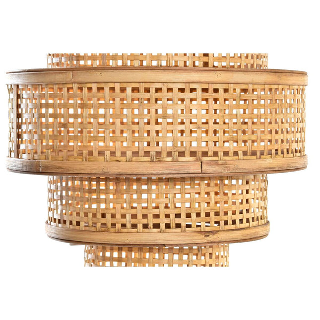 Deckenlampe DKD Home Decor Braun Bambus 50 W 41 x 41 x 48 cm