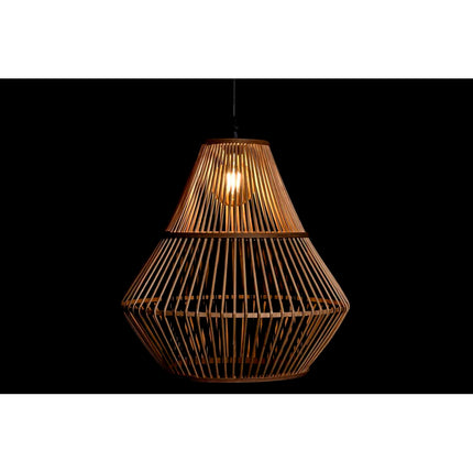 Deckenlampe DKD Home Decor Braun Schwarz Bambus 50 W 50 x 50 x 52 cm