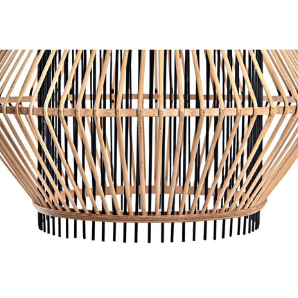 Deckenlampe DKD Home Decor Braun Schwarz Bambus 50 W 50 x 50 x 52 cm