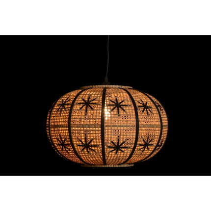 Deckenlampe DKD Home Decor natürlich Schwarz 50 W (50 x 50 x 31 cm)