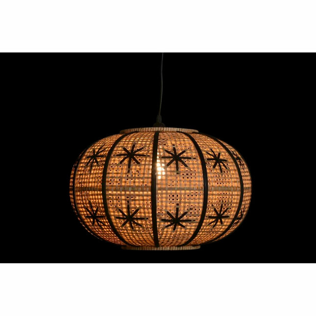 Deckenlampe DKD Home Decor natürlich Schwarz 50 W (50 x 50 x 31 cm)