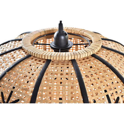 Deckenlampe DKD Home Decor natürlich Schwarz 50 W (50 x 50 x 31 cm)