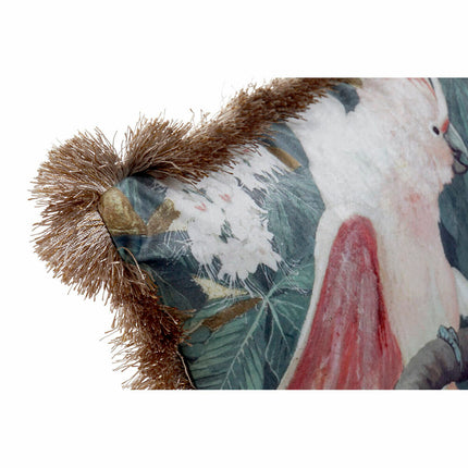 Kissen DKD Home Decor 45 x 10 x 45 cm Orientalisch Randbereich (2 Stück)