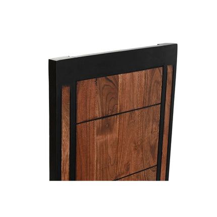 Esszimmerstuhl DKD Home Decor Dunkelbraun Akazienholz (42 x 47 x 102 cm)