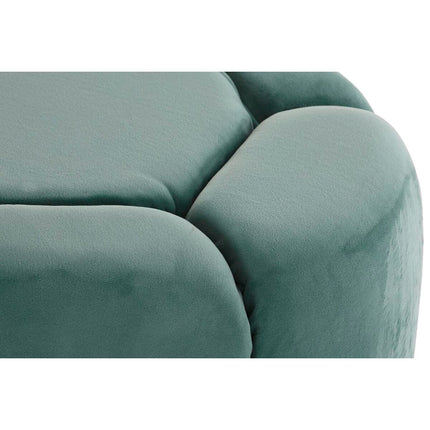 Barhocker DKD Home Decor   Polyester grün Holz MDF (122 x 51 x 46,5 cm)
