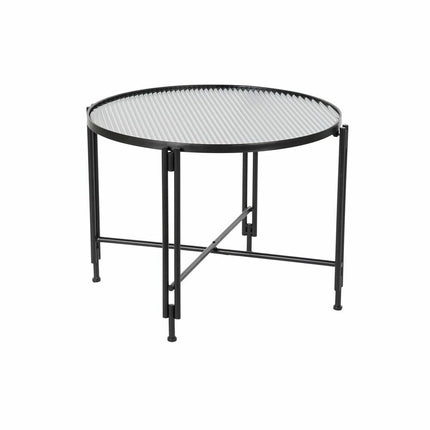 Beistelltisch DKD Home Decor Kristall Metall (63 x 63 x 46 cm)