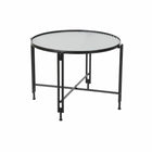 Beistelltisch DKD Home Decor Kristall Metall (63 x 63 x 46 cm)