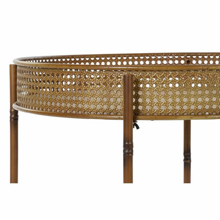 Beistelltisch DKD Home Decor natürlich Metall (59 x 59 x 50 cm)