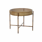 Beistelltisch DKD Home Decor natürlich Metall (59 x 59 x 50 cm)