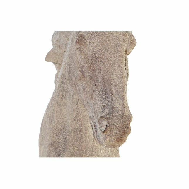Deko-Figur DKD Home Decor Pferd Harz Kolonial (54 x 19 x 50 cm)