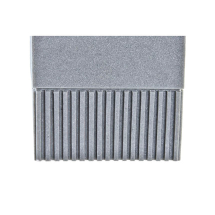 Seifenspender DKD Home Decor Silberfarben Grau Harz PP (8,5 x 8,5 x 17,3 cm)